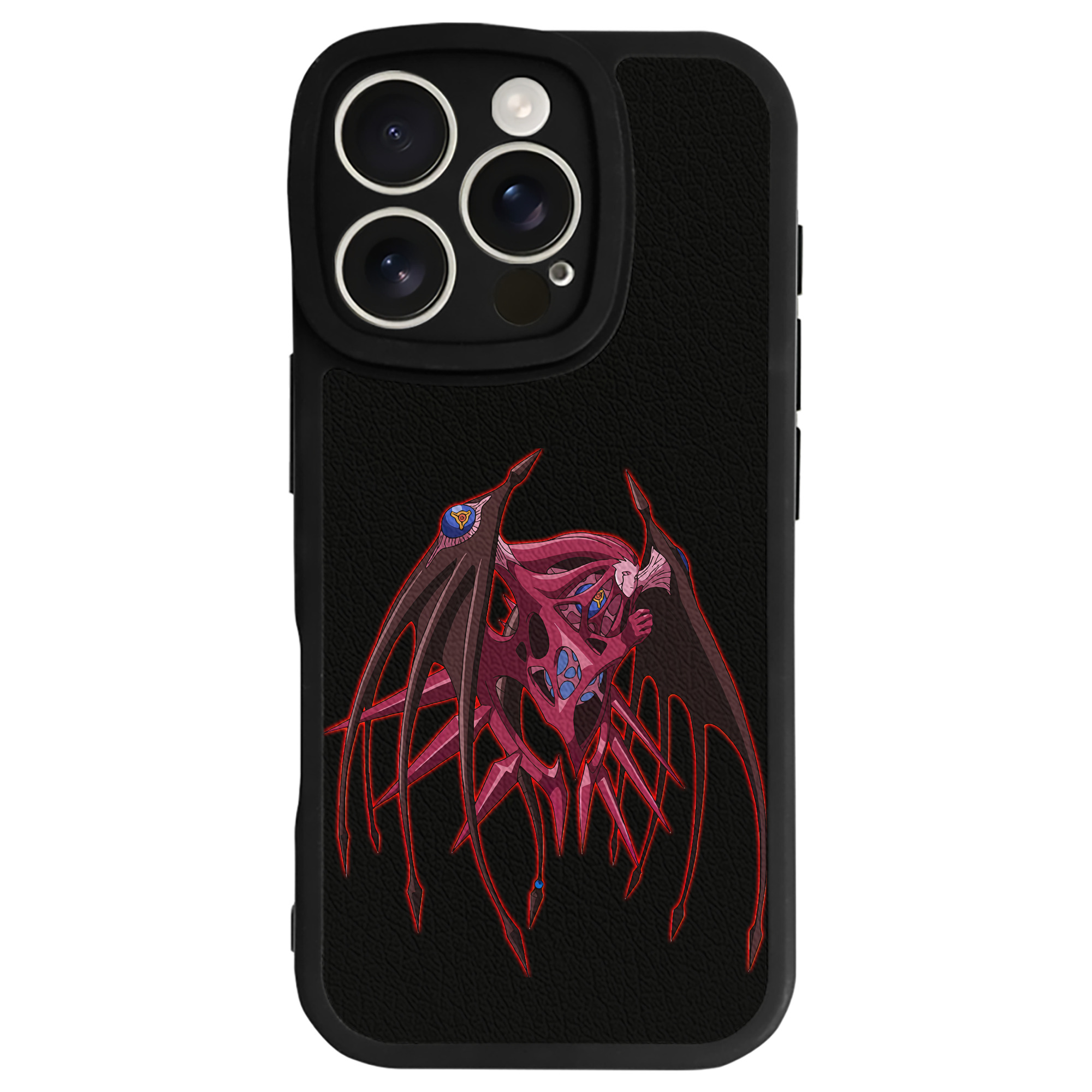（画像用） 遊☆戯☆王 Yu-Gi-Oh! 【iPhone 16シリーズ対応】シリコンスマホケース（レザー調） 材質：シリコン